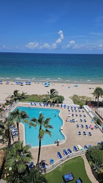 View from the condo balcony