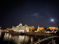 Avond boot-tour