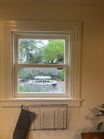 View from kitchen window.