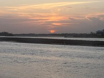 Sunset on back bay of Ocean Springs
