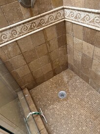 Long time leaking shower not in description or property not as advertised