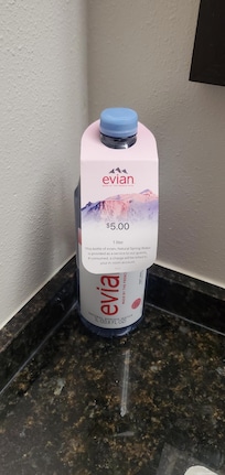 Very overpriced water