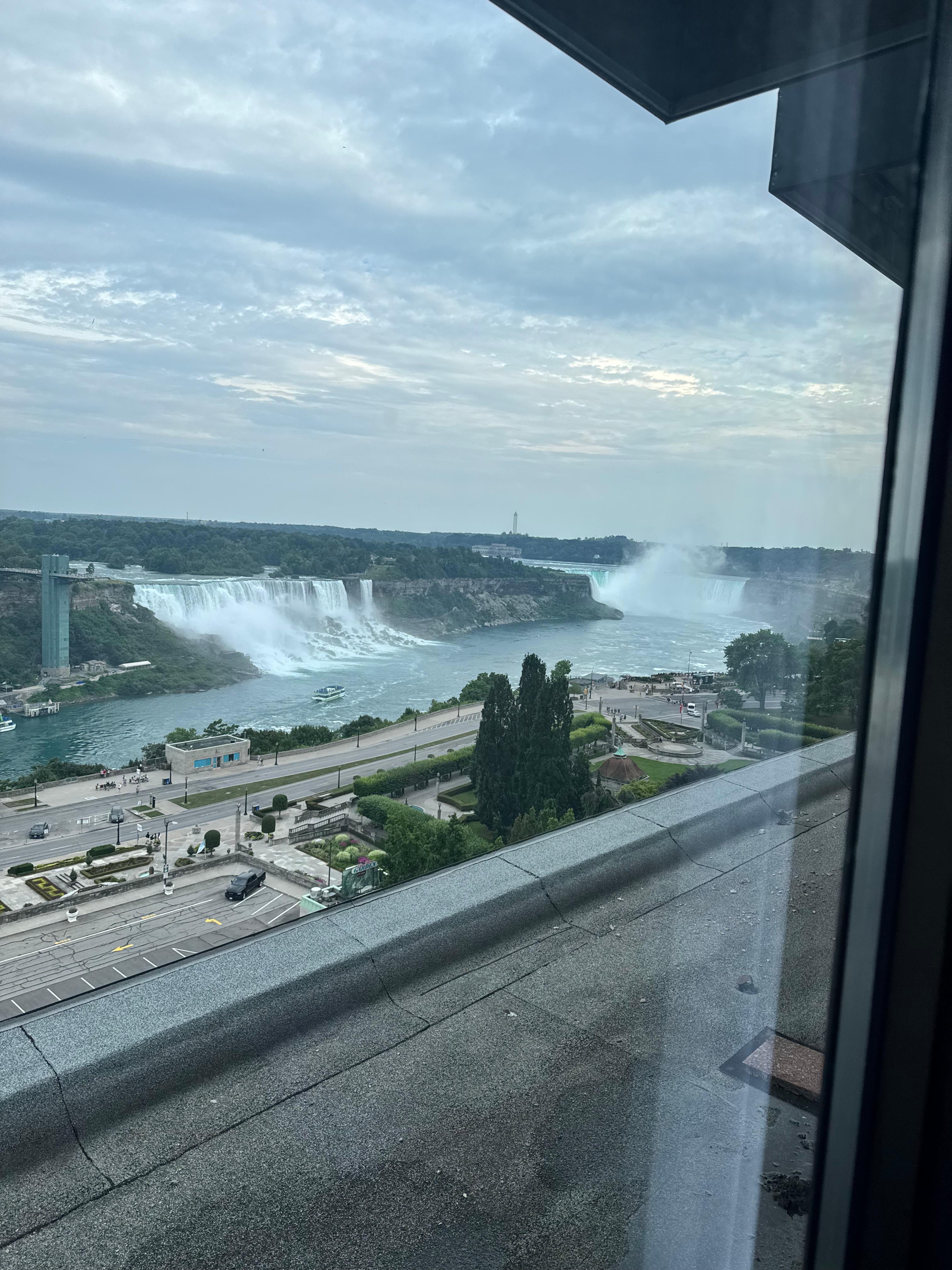 From our room when first arriving