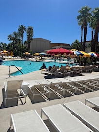 Great service outside at the pool