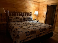 Our bedroom, but all were similar in size and decor.