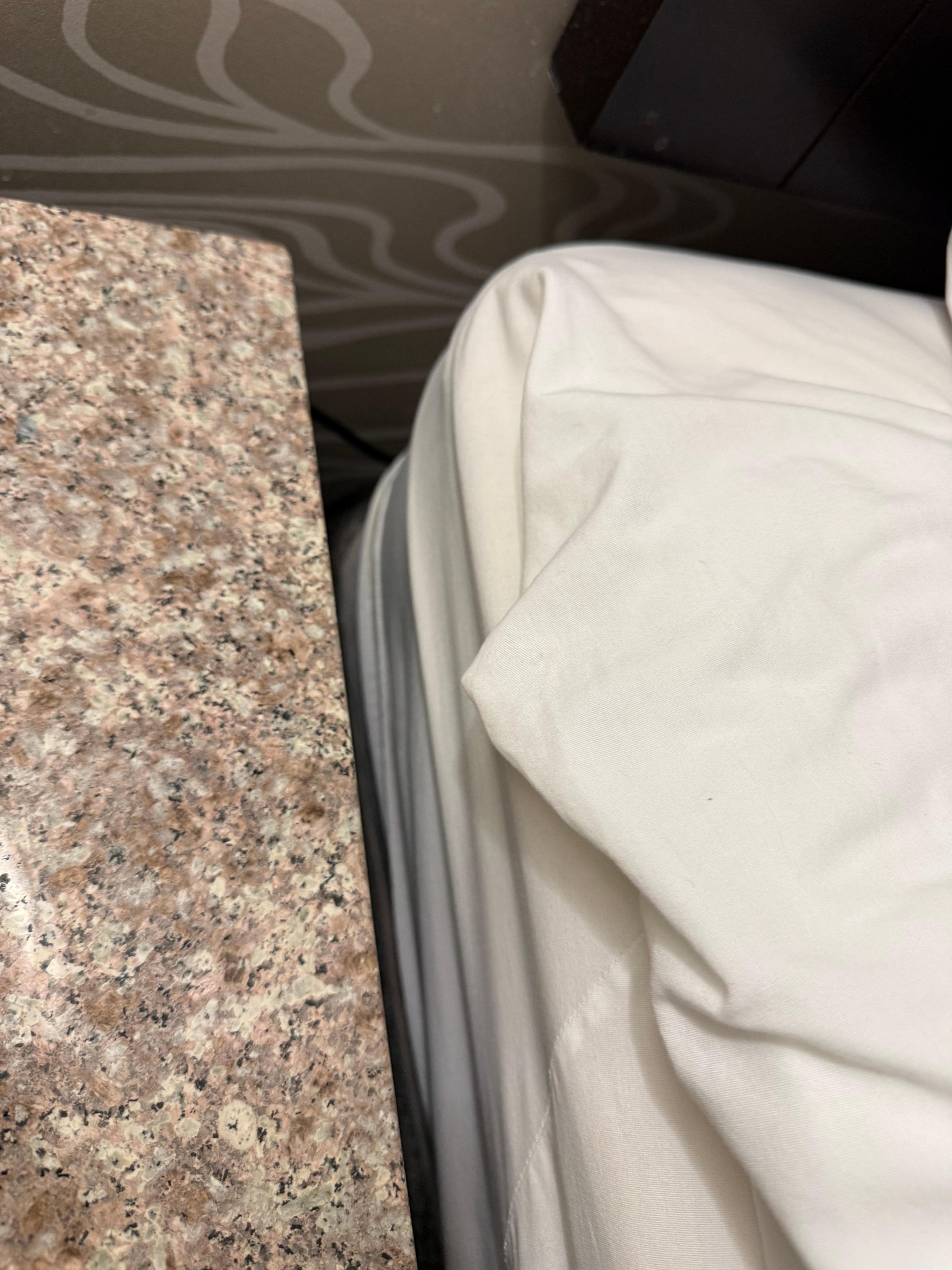 Sheets didn’t stay on.  