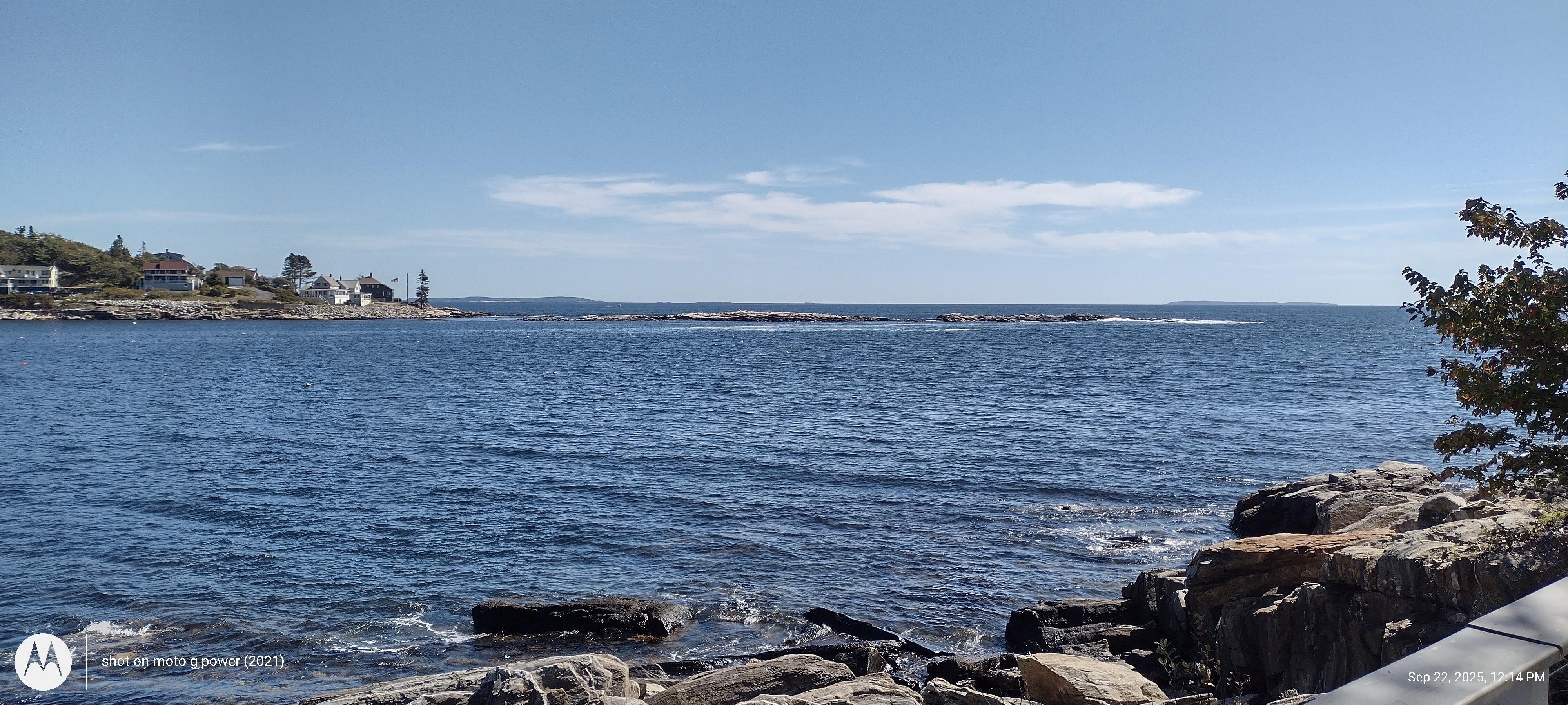 Looking off the deck