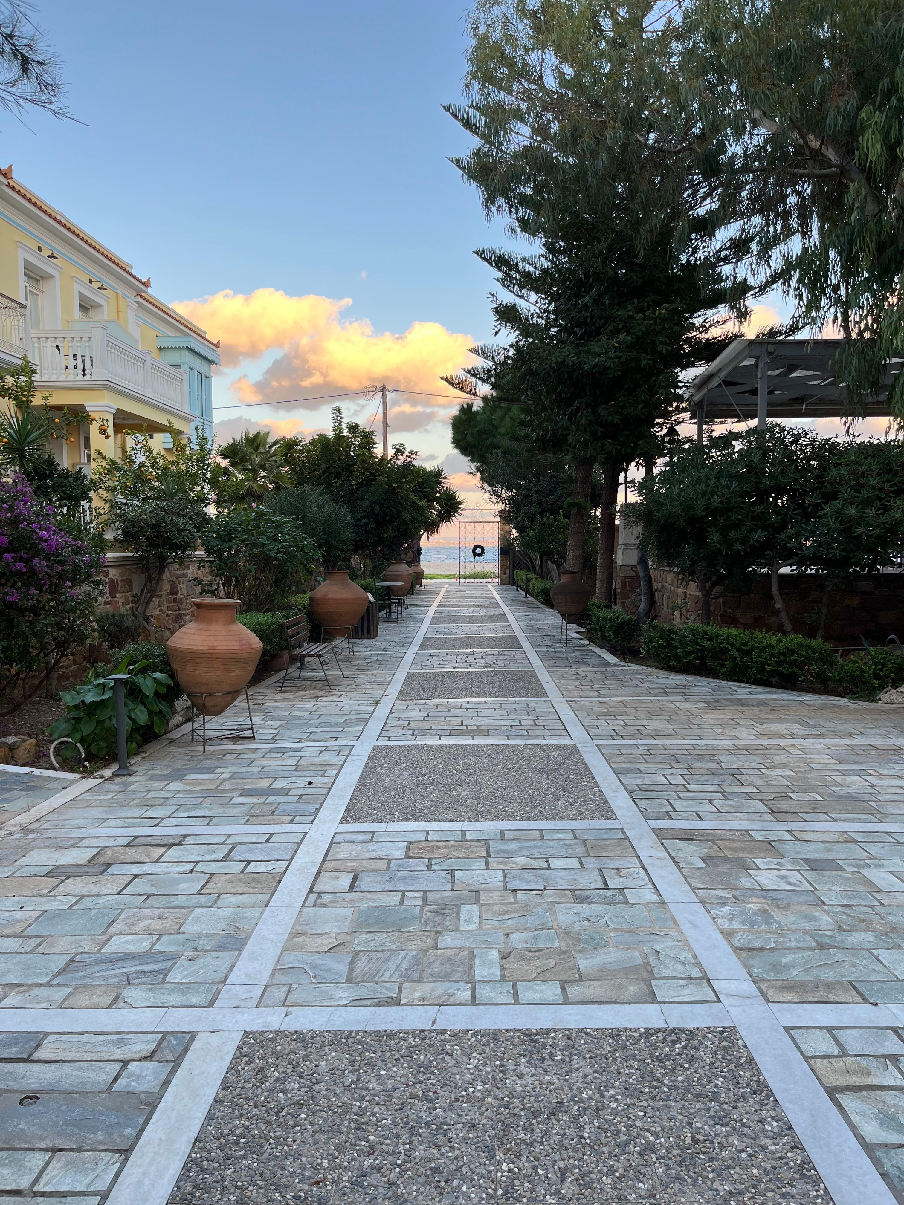 Entrance to the gardens 