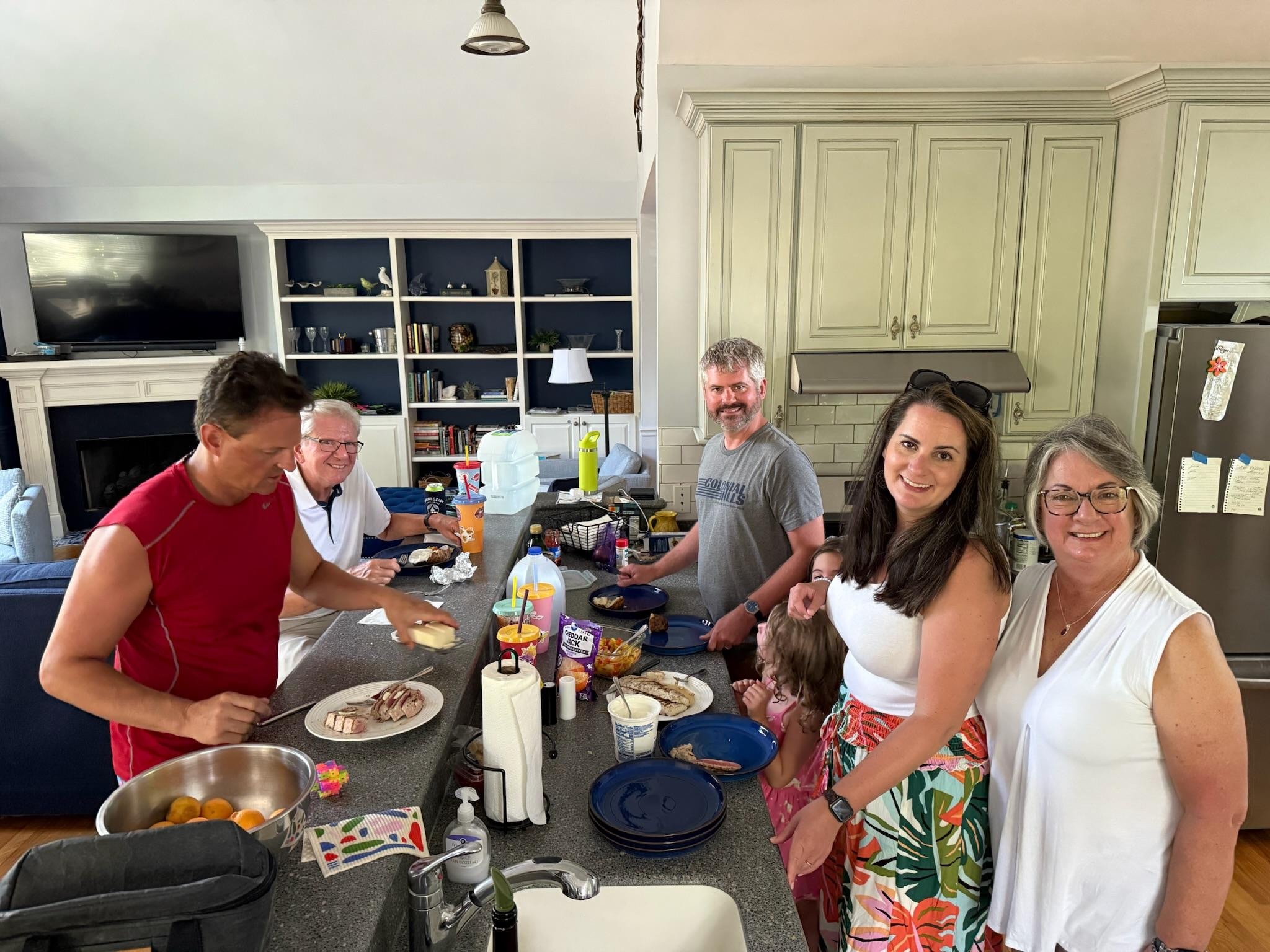 Plenty of room for serving a meal