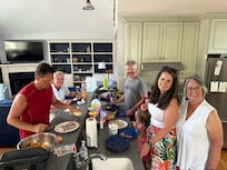 Plenty of room for serving a meal