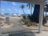 Entrance to beach