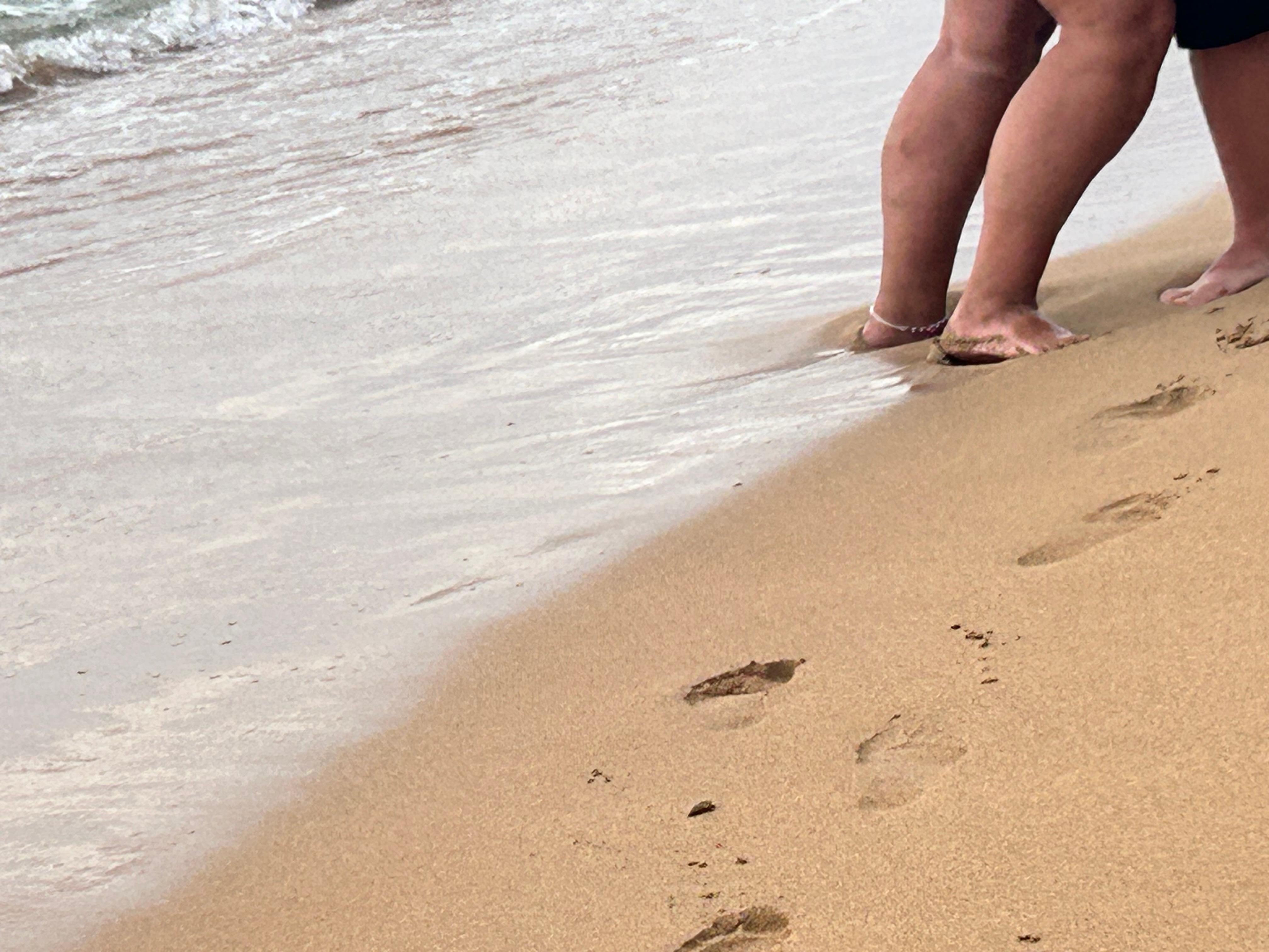 Beach is right down from condo 