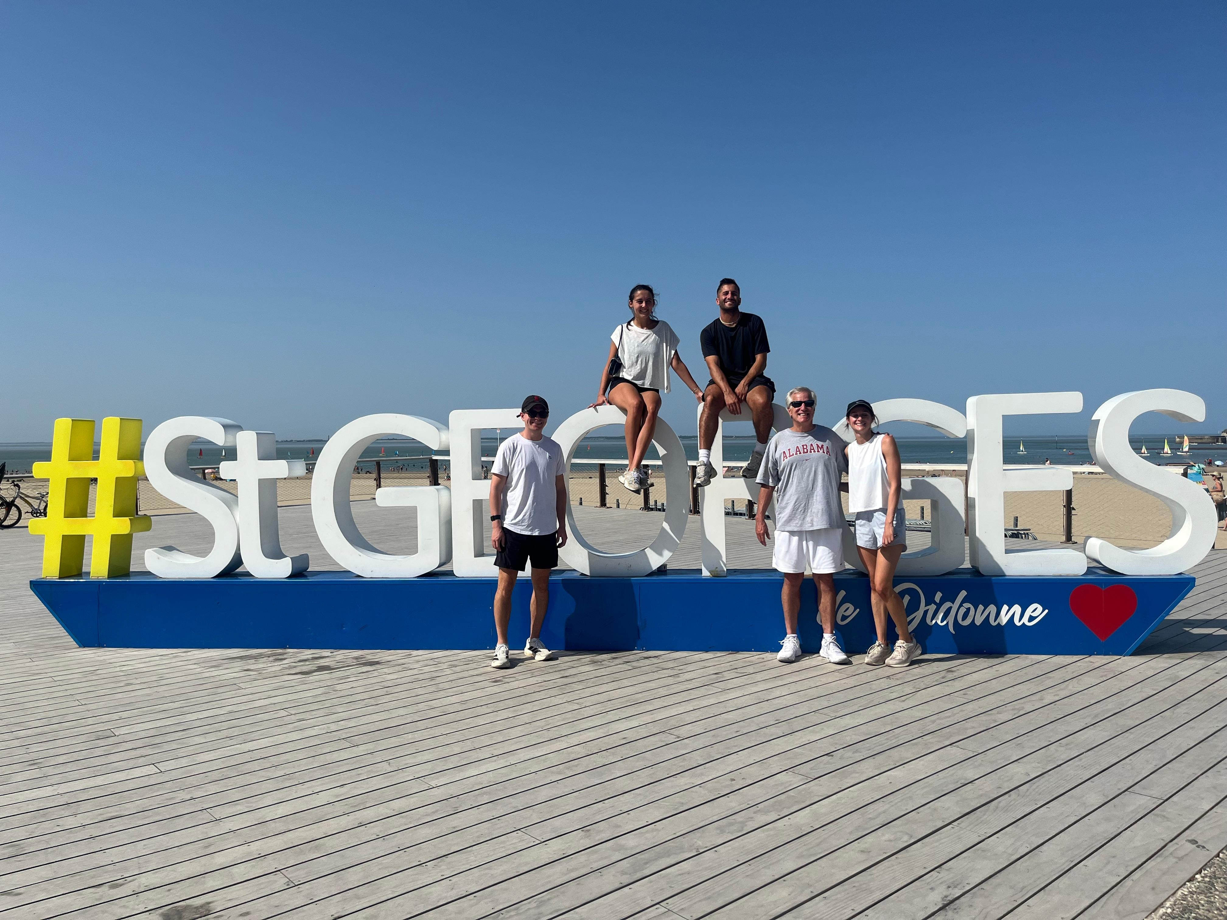 The beach near Royan.