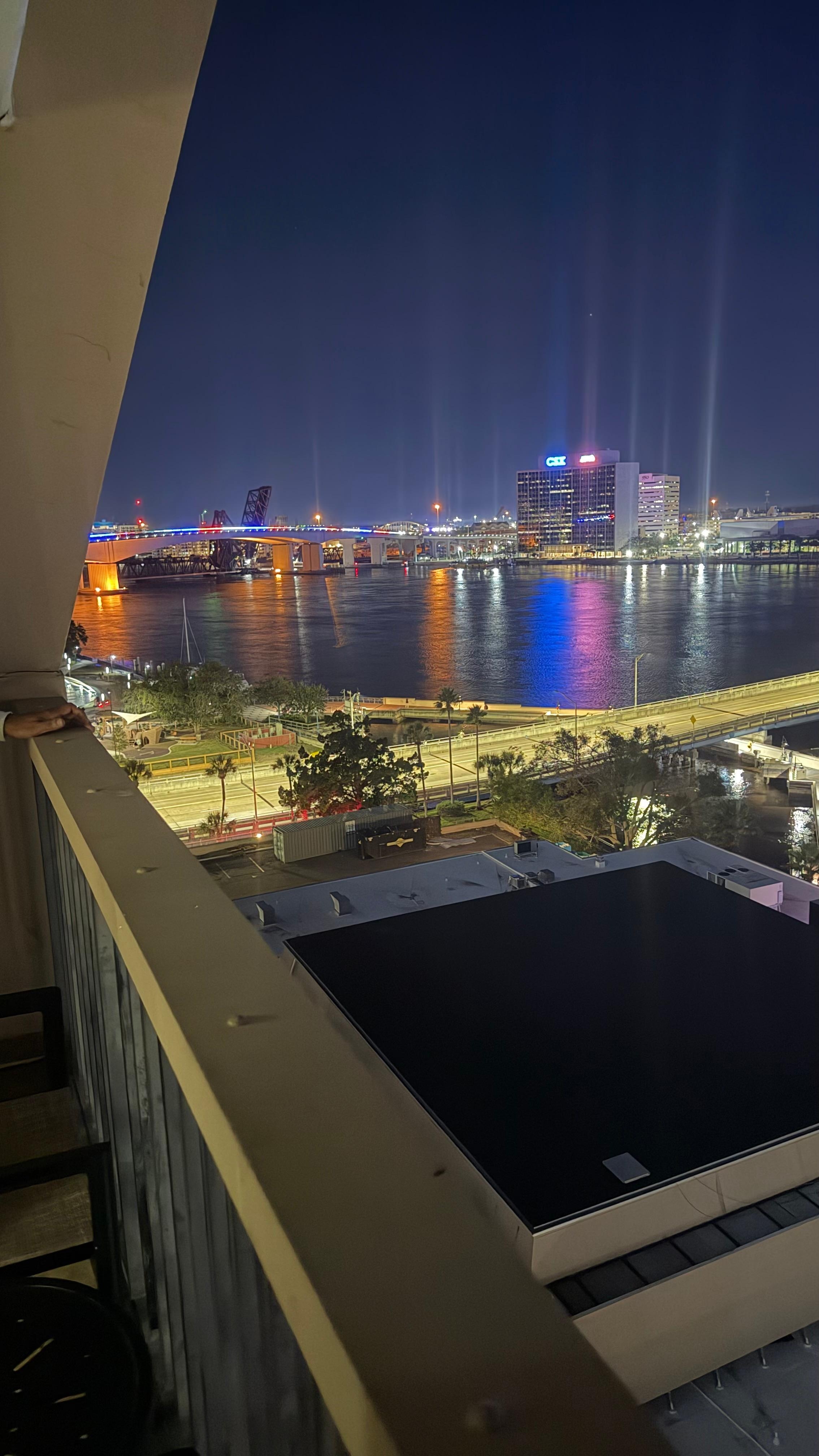 Amazing view of downtown