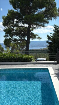 View from the pool.