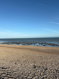 The beach