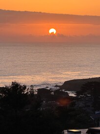 Sunset off the deck!