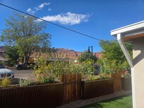 View going to the street