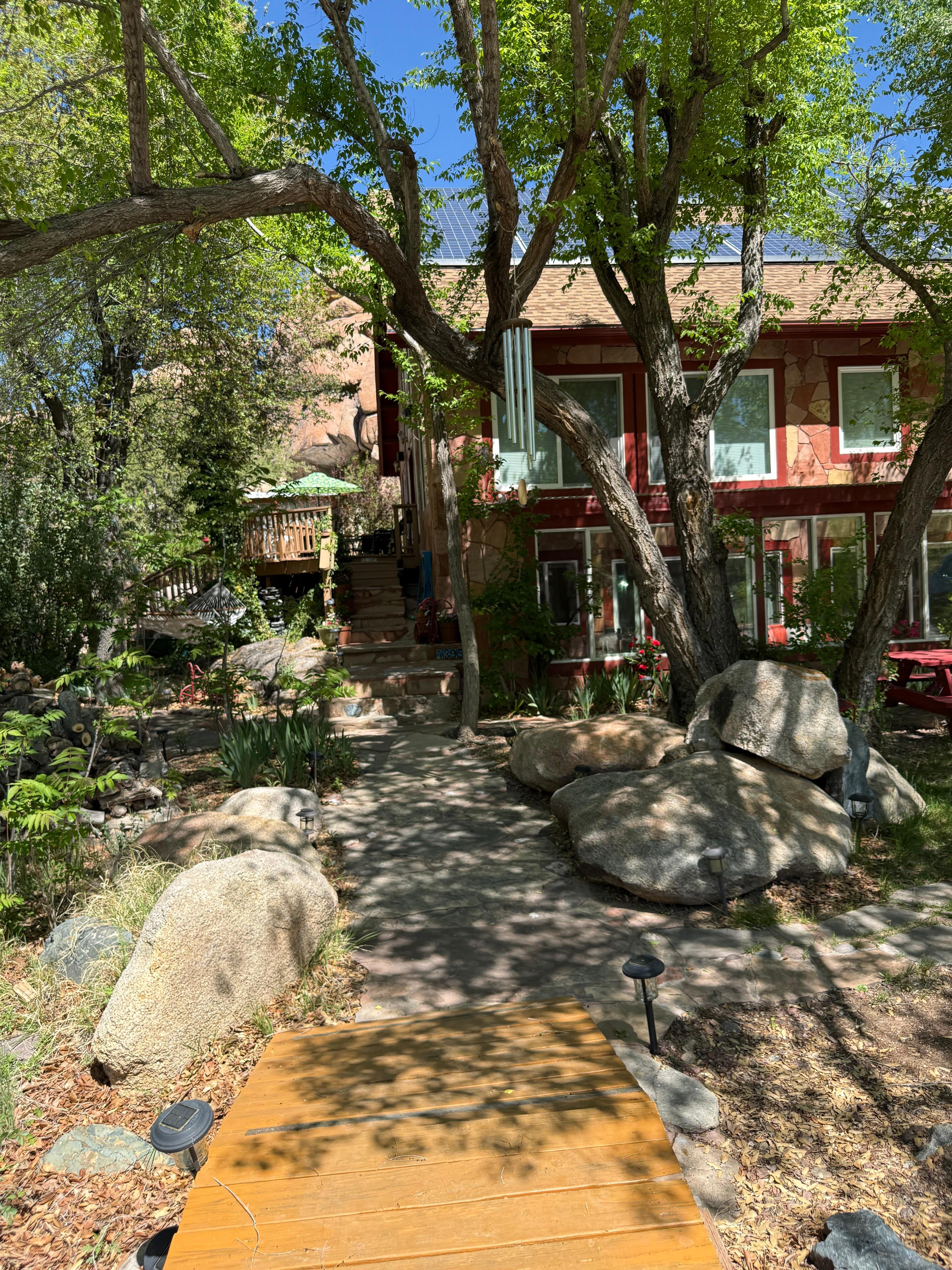 The outside of the Spectacular Suite