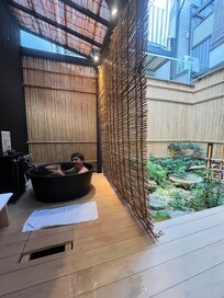 Outdoor bath