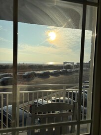 We had an oceanfront room with a very nice view!