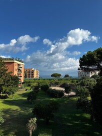 The view from one of the balconies