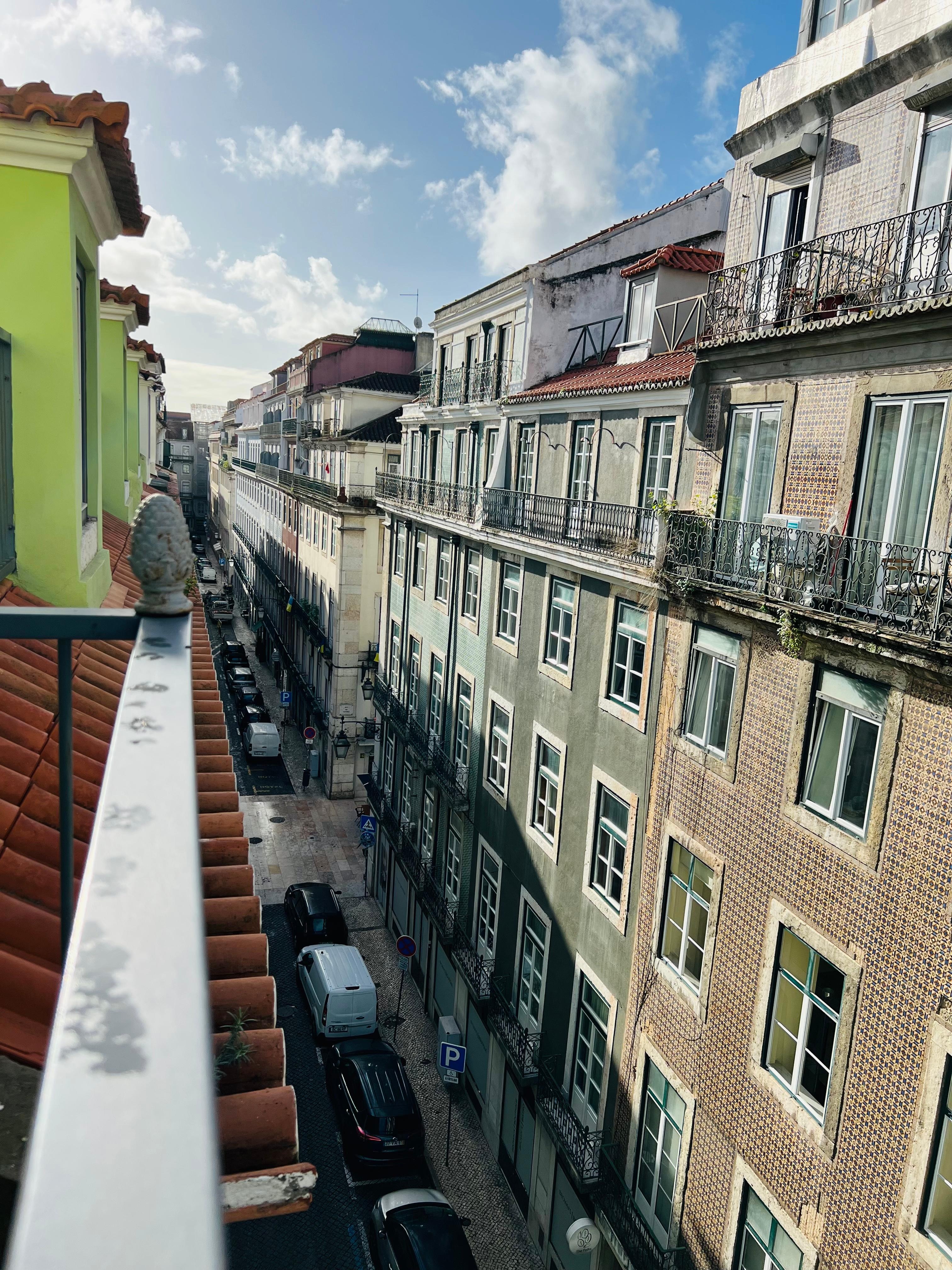 View from the balcony