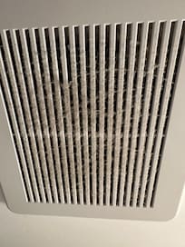 Filthy bathroom vents