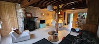 Salle de séjour du gîte
