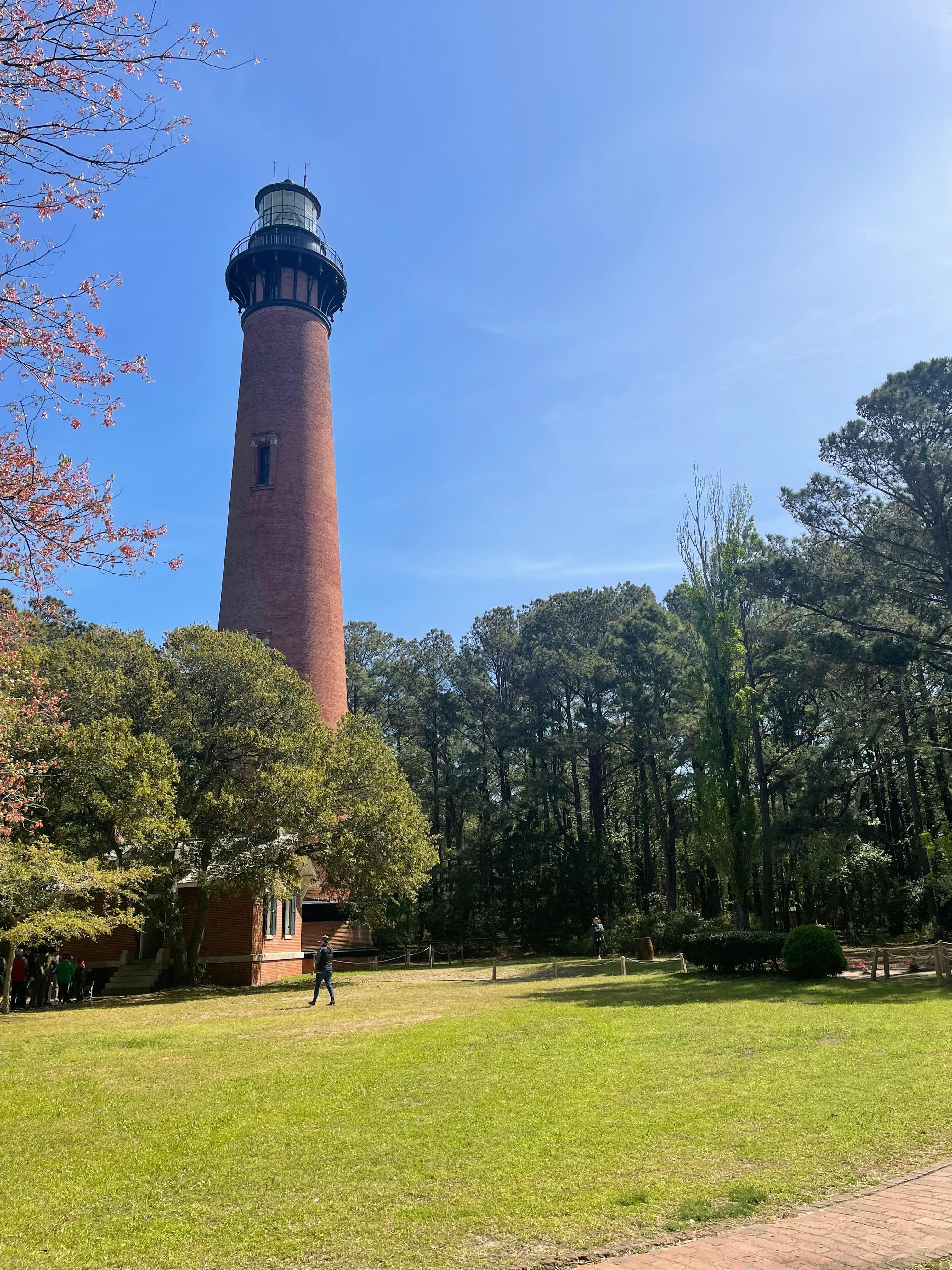 Lighthouse right across the street
