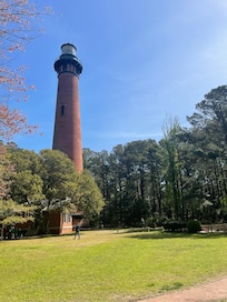 Lighthouse right across the street