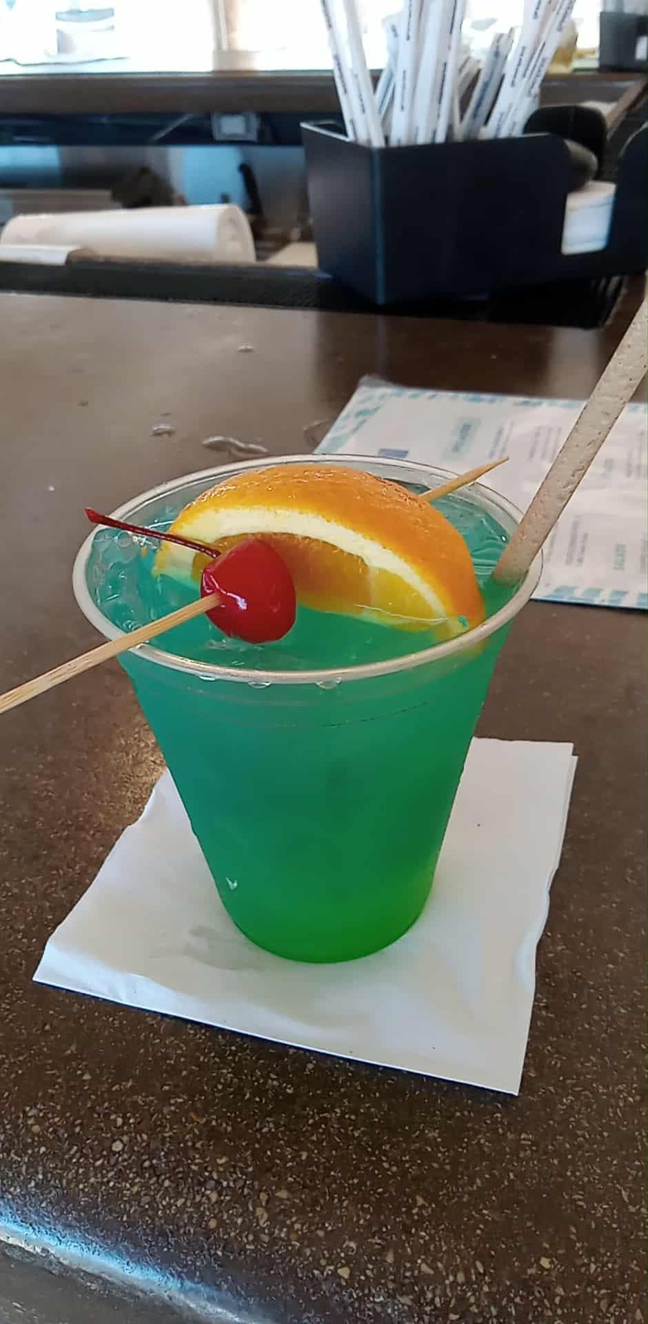 Tiki bar drinks