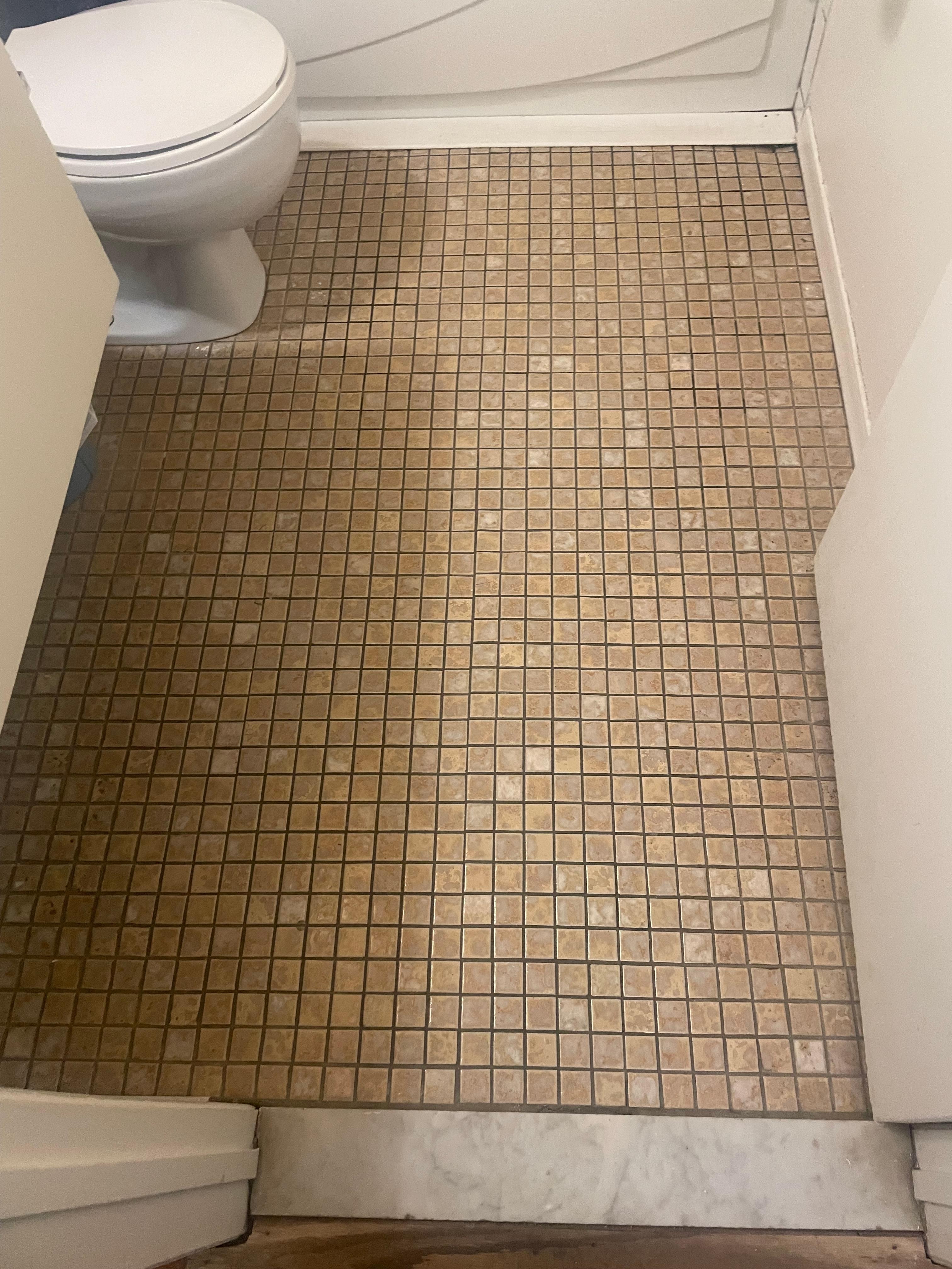 These tiles should be replaced. 