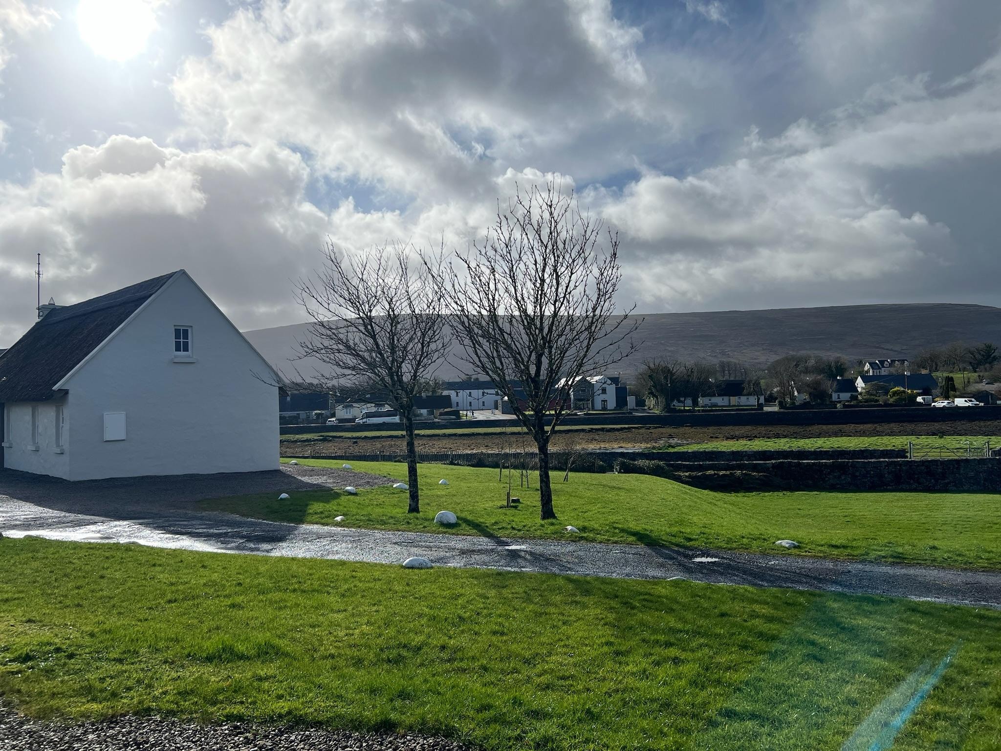 A rare visit by the sun. ;-)