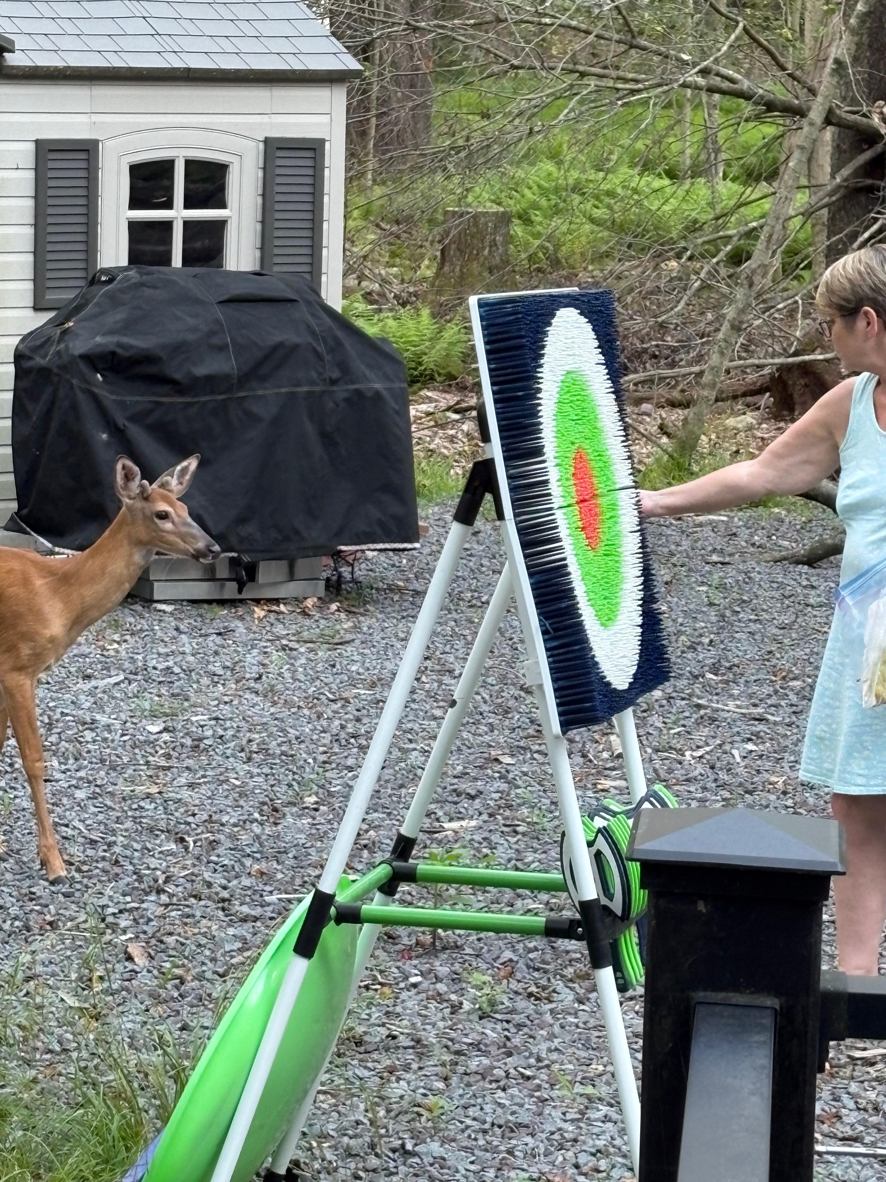 Cute game outside