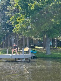 Quiet afternoon fishing