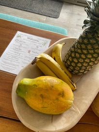 Fruit left for us by management