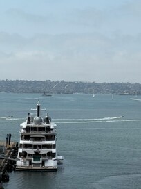 view from the balcony