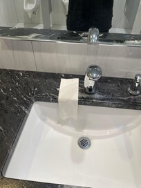 The restroom at the lobby