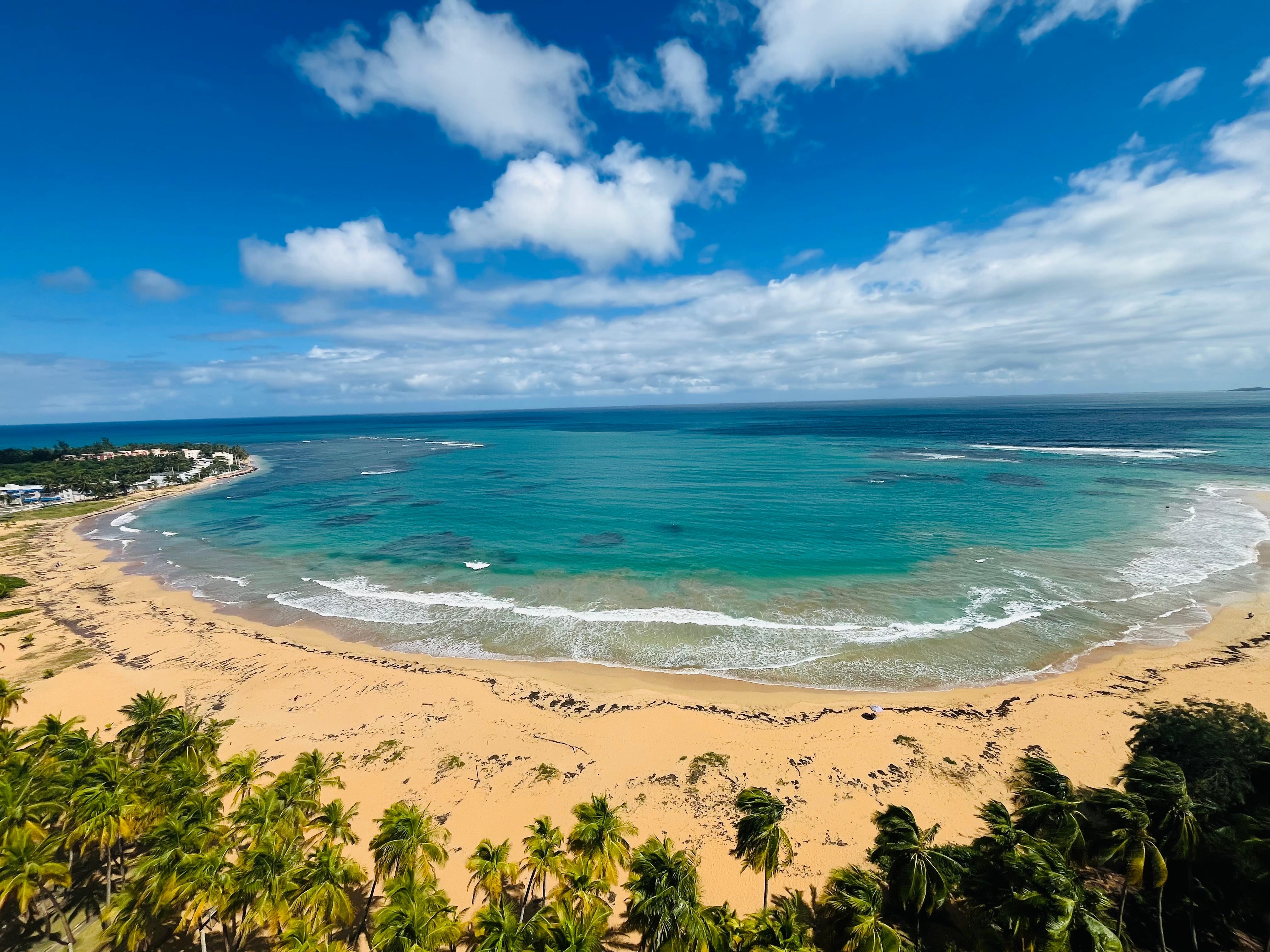 The beach was all ours!