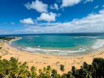 The beach was all ours!