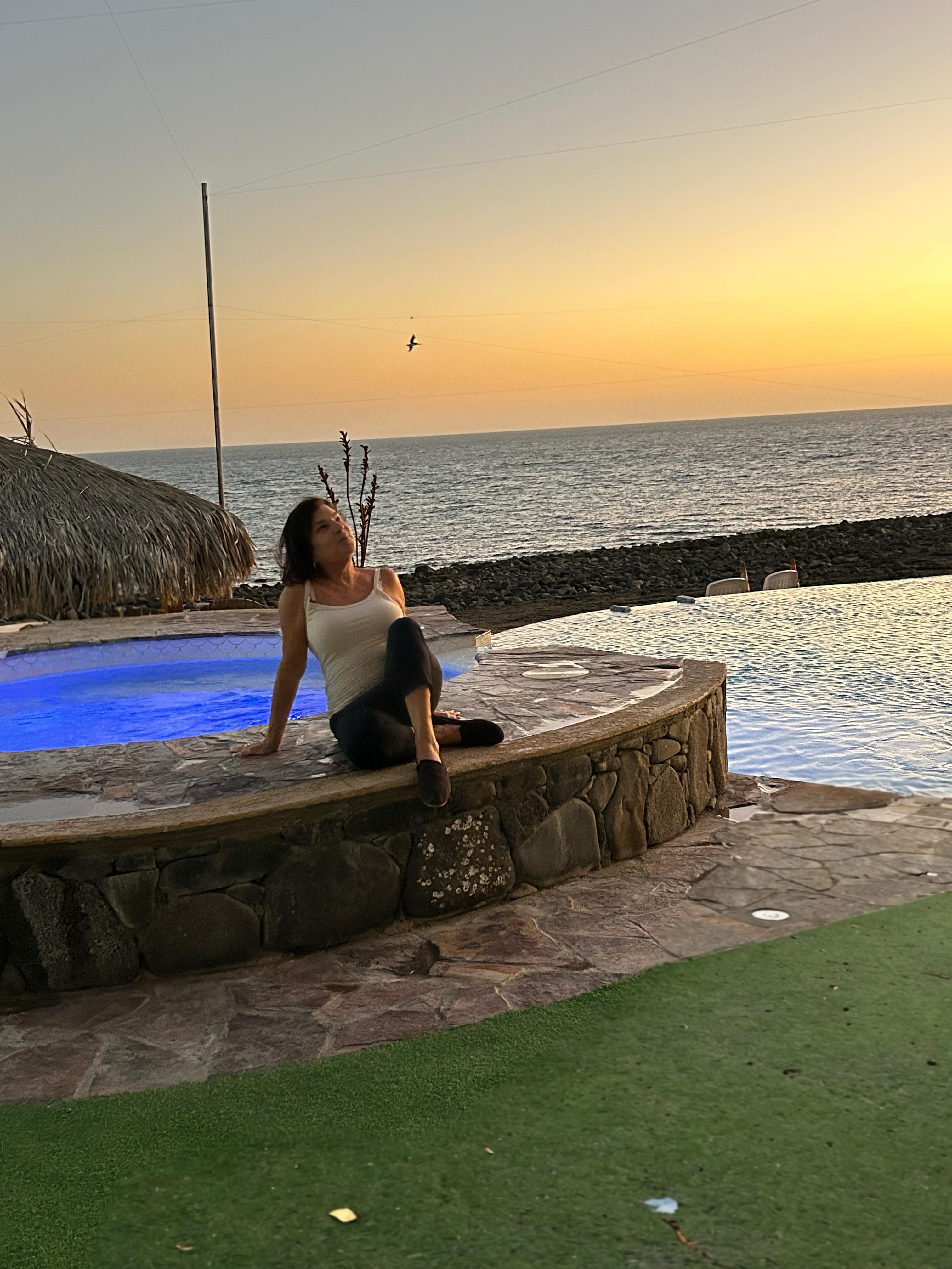 Photo was taken at the doorway of the condo