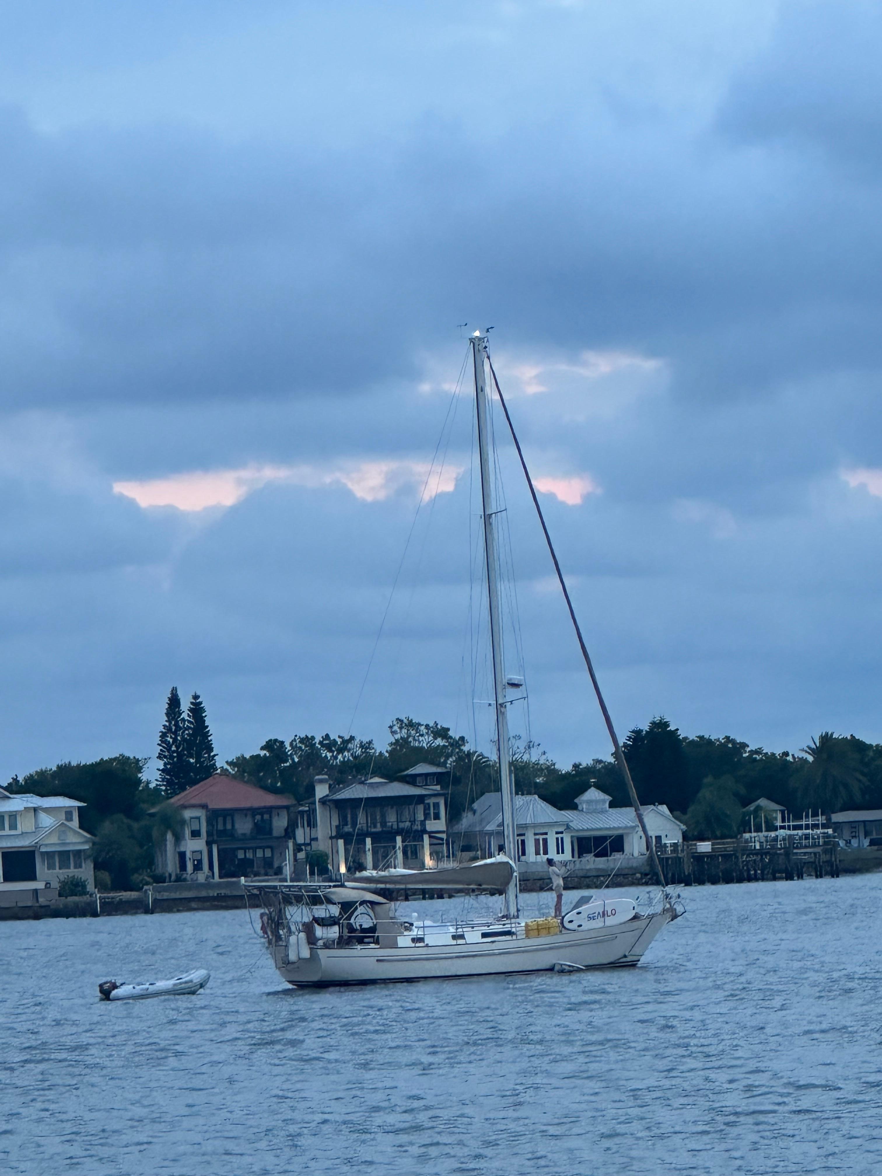 In front of the room.