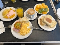Café da manhã excepcional!