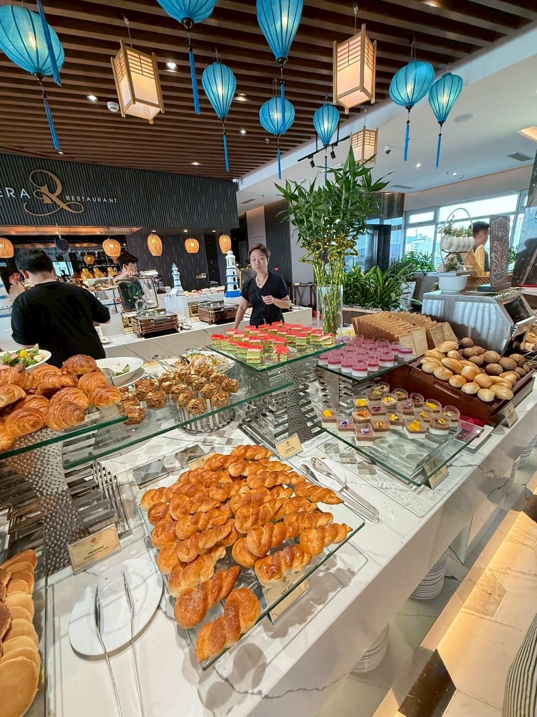 早餐餐點豐富，好吃