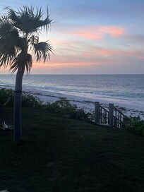 Sunset view from cottage