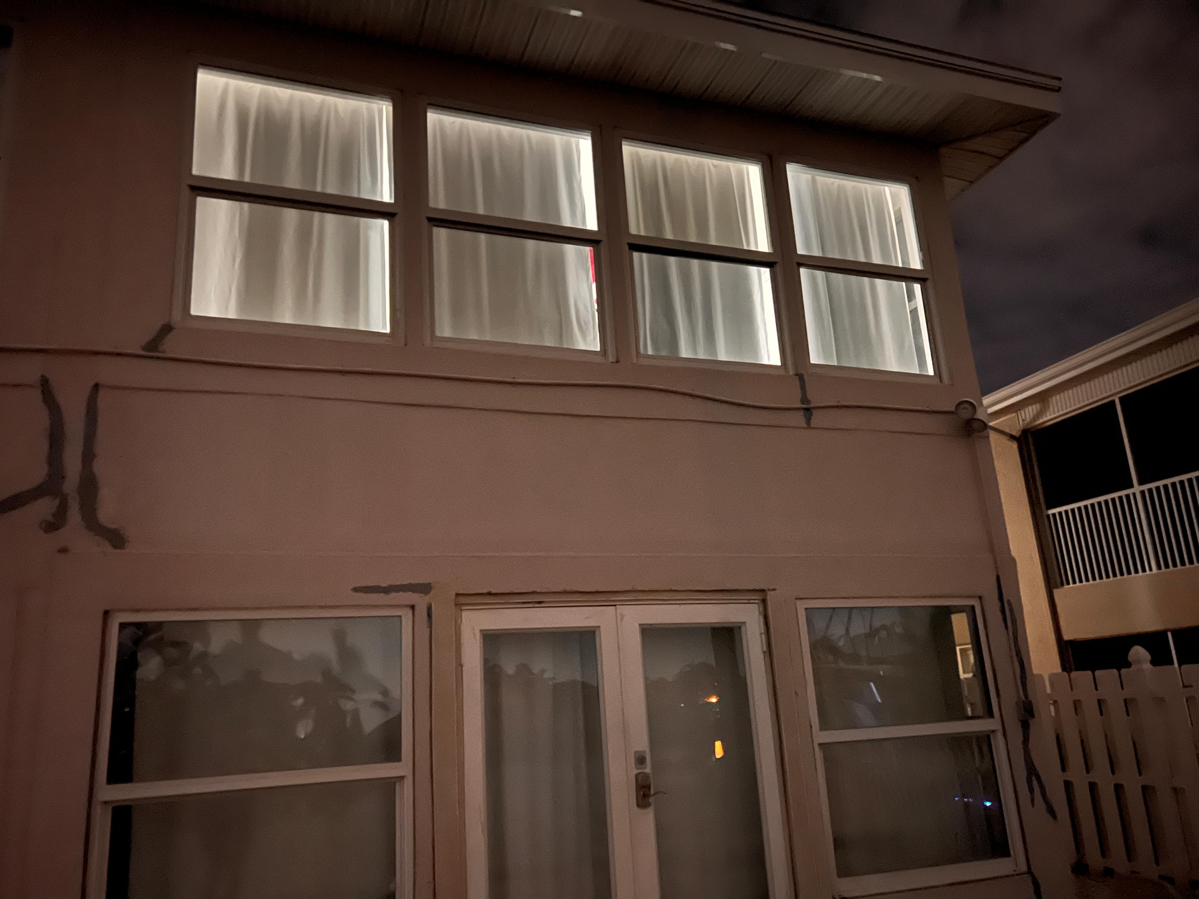 1:00 a.m when I arrived.  Someone in my room