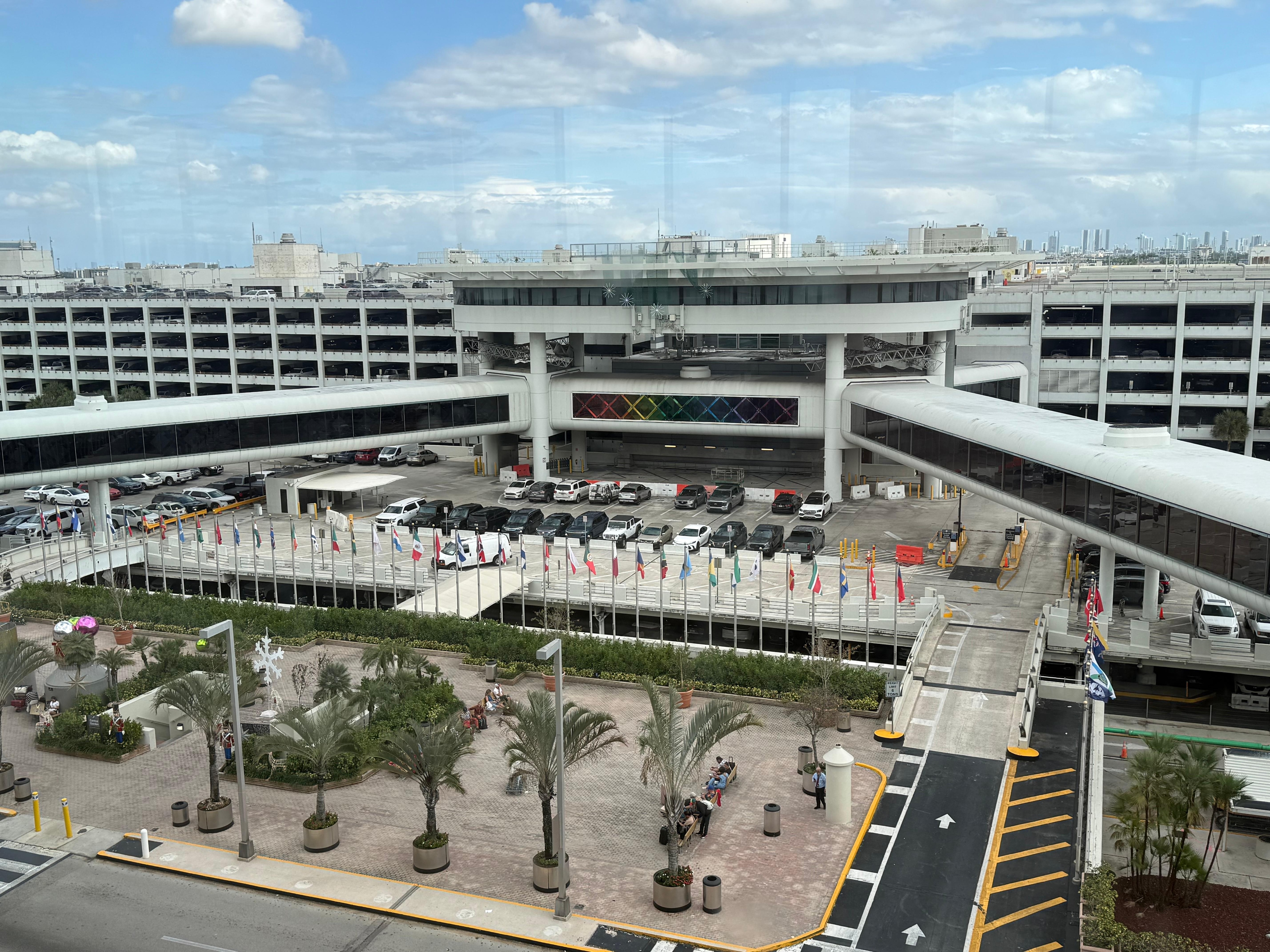 Nice view of the airport 