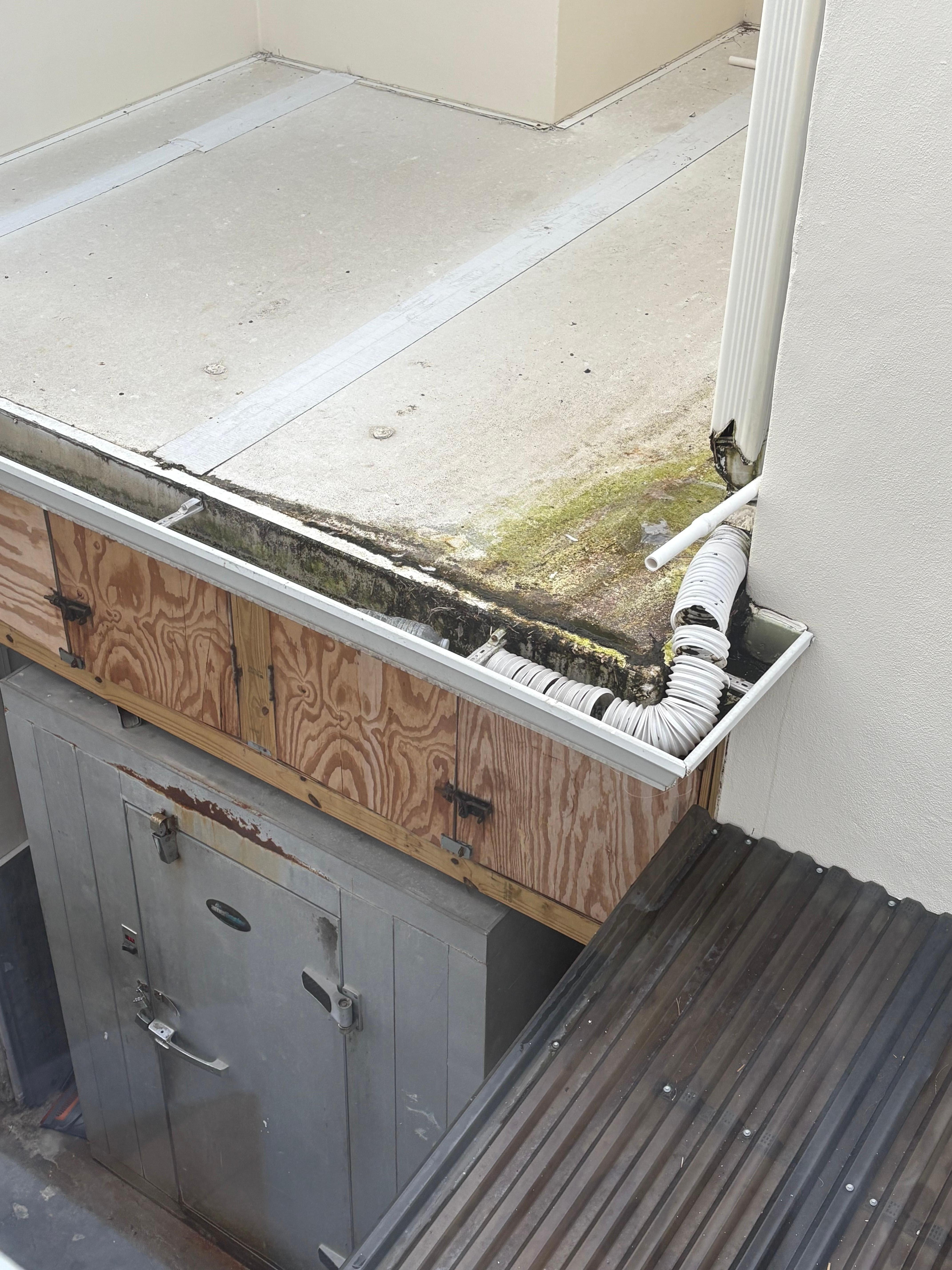 Our $300/night view of the hvac 