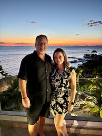 View from rooftop pool/restaurant